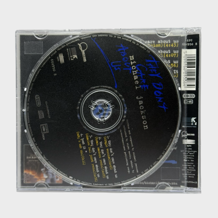 Michael Jackson 'They Don't Care About Us' CD Single (UK) - Image 2