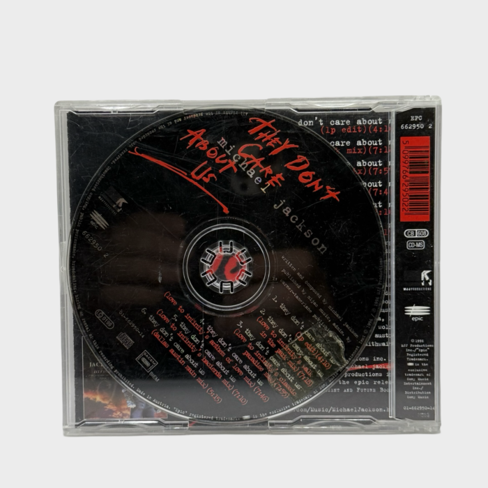 Michael Jackson 'They Don't Care About Us' CD Single (EURO) - Image 2