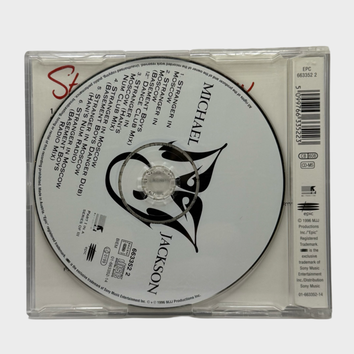 Michael Jackson ‘Stranger In Moscow’ CD Single (EURO) - Image 2