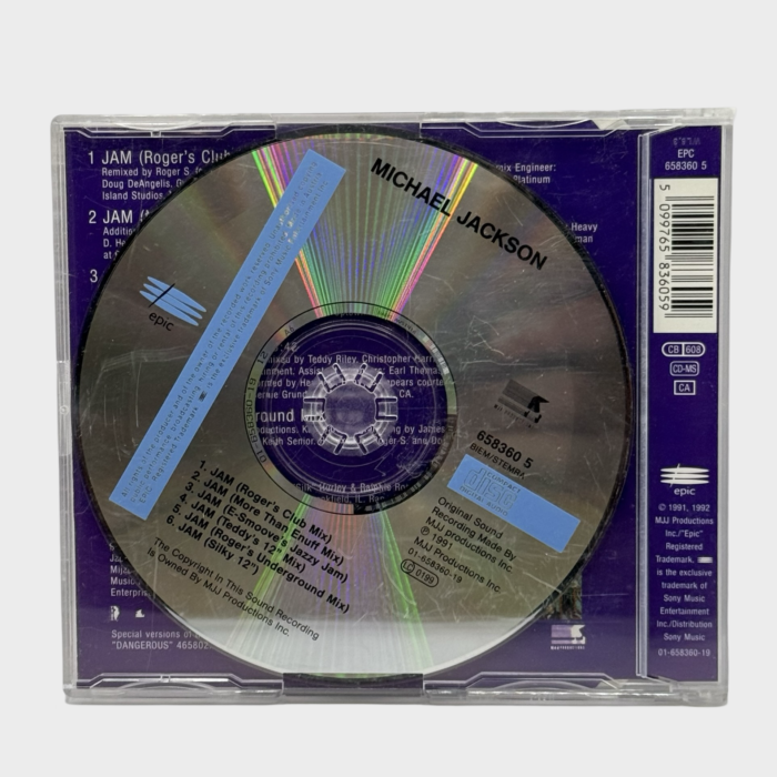 Michael Jackson 'Jam' # 2 CD Single (EURO) - Image 2