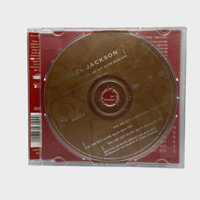 Michael Jackson ‘You Are Not Alone’ CD Single (EURO) - Image 2