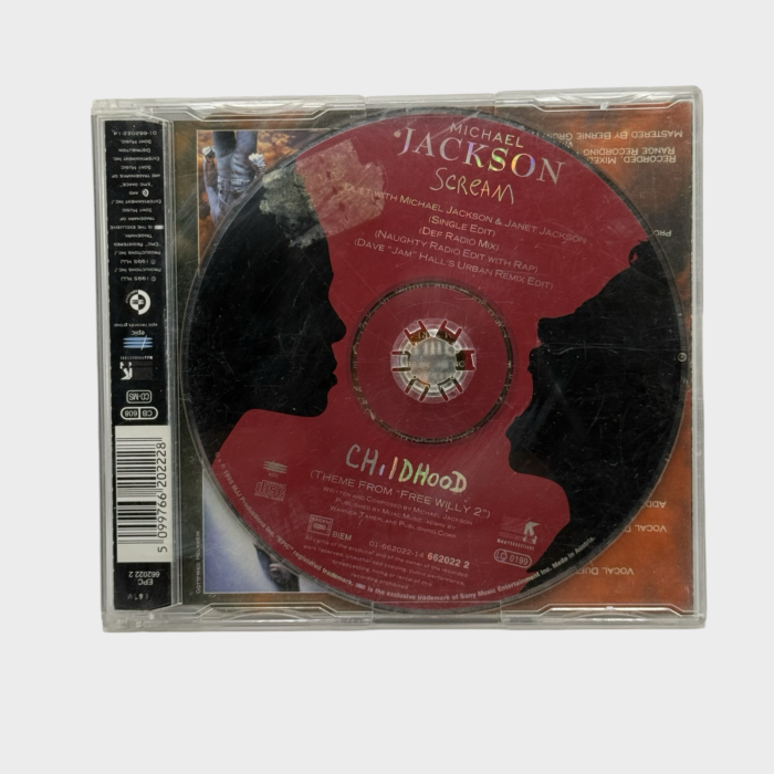 Michael Jackson ‘Scream’ CD Single (EURO) - Image 2