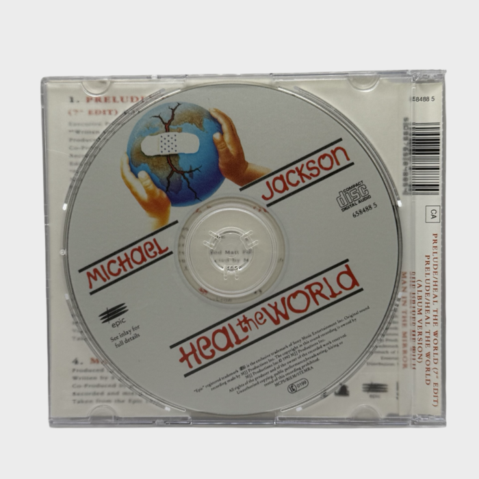 Michael Jackson 'Heal The World' CD Single (EURO) - Image 2