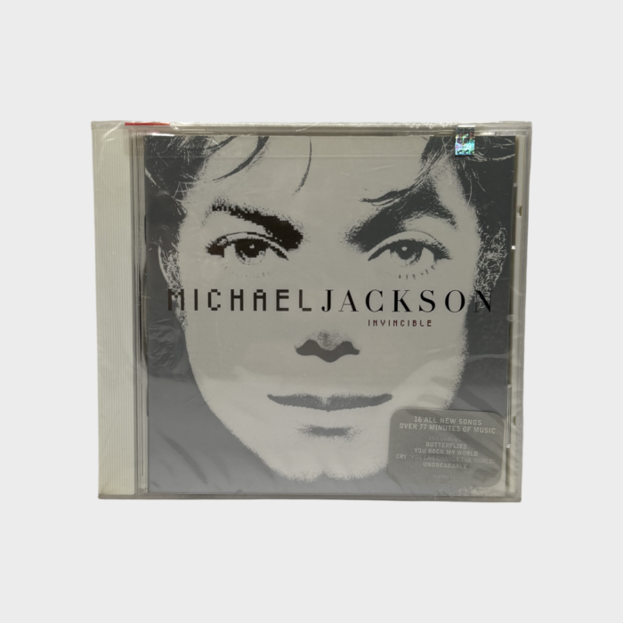 Michael Jackson 'Invincible' Sealed CD White (USA)