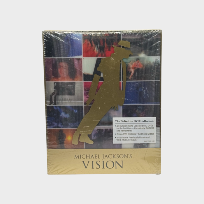 Michael Jackson Vision Promo Sealed DVD (USA)