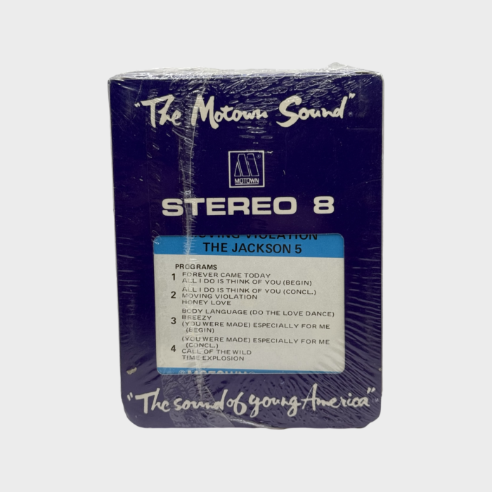 Jackson 5 Moving Violation Sealed 8-Track Tape (USA) - Image 2