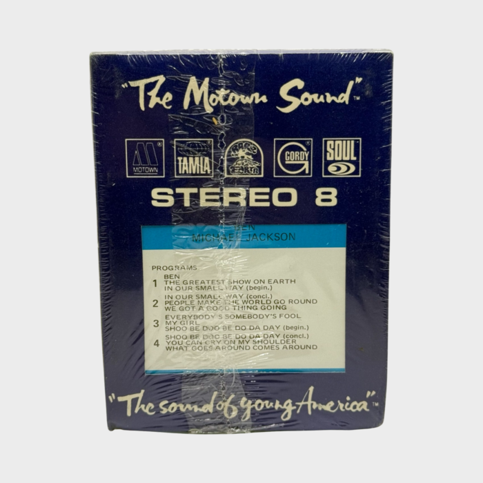 Michael Jackson Ben Sealed 8-Track Tape (USA) - Image 2