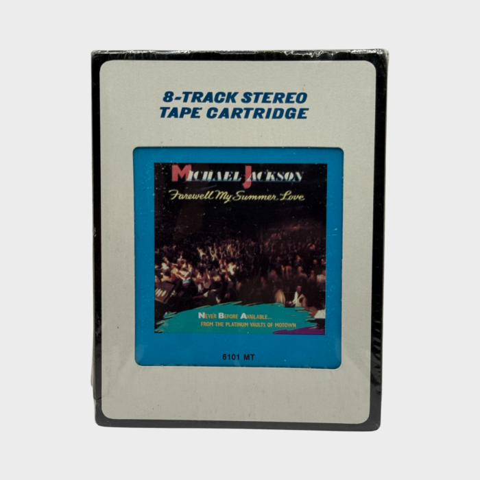 Michael Jackson Farewell My Summer Love Sealed 8-Track Tape (USA)