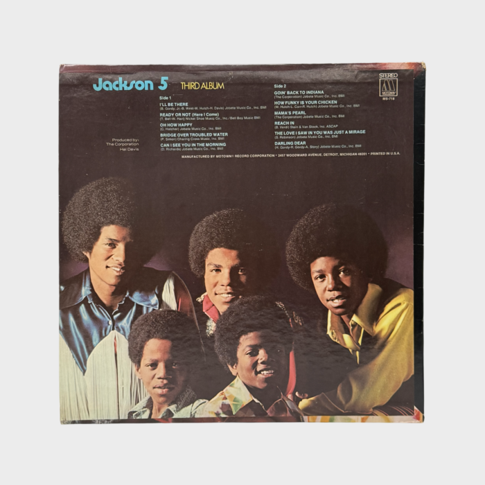 Jackson 5 ‘Third Album’ LP Record (USA) - Image 2