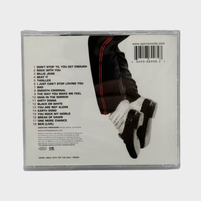 Michael Jackson 'Number Ones' CD (USA) - Image 2