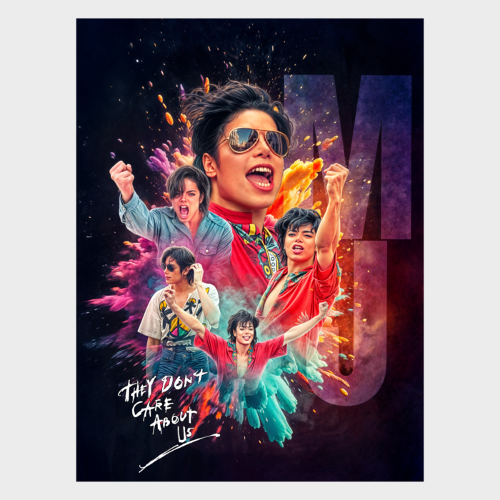 Exclusive Michael Jackson Set Of 2 Custom Art Posters - Image 3