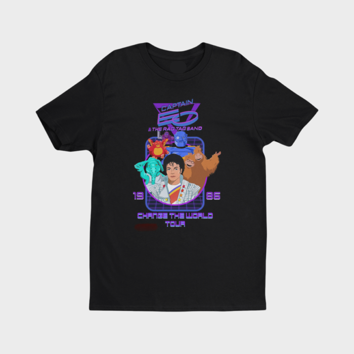 Michael Jackson Captain Eo Crew Custom T-Shirt