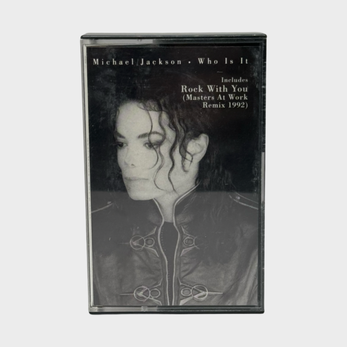 Michael Jackson ‘Who Is It’ Cassette Single (UK)