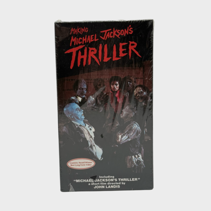 Making Michael Jackson's Thriller Sealed VHS Tape (USA)