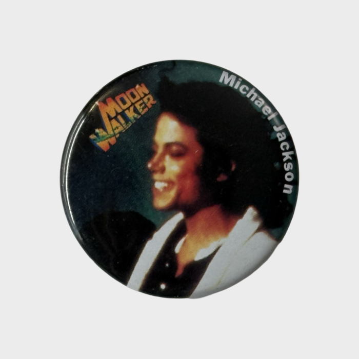 Michael Jackson Moonwalker Official Badge Button (Japan) - Image 2