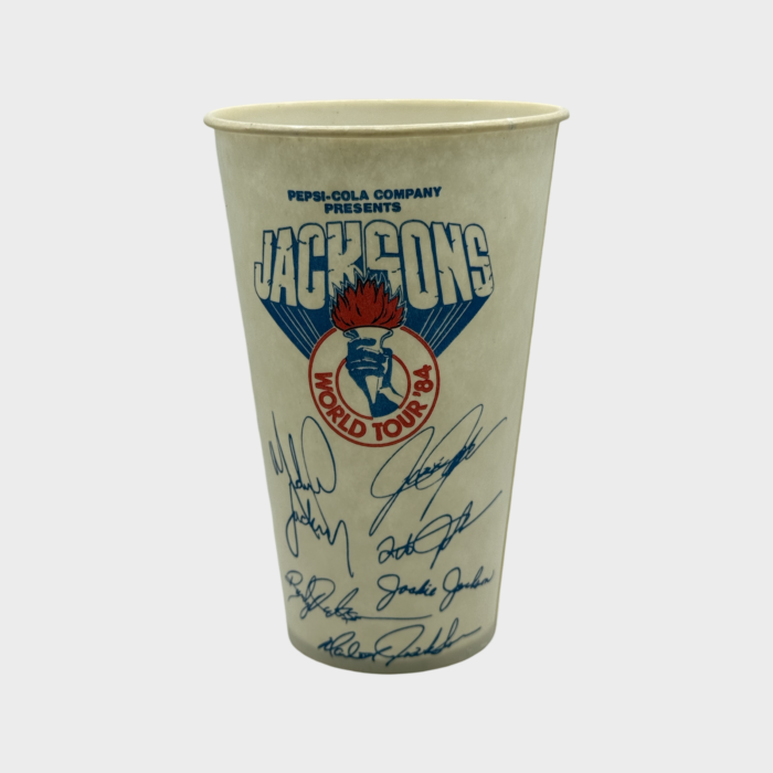 The Jacksons Victory Tour Stadium Paper Cup