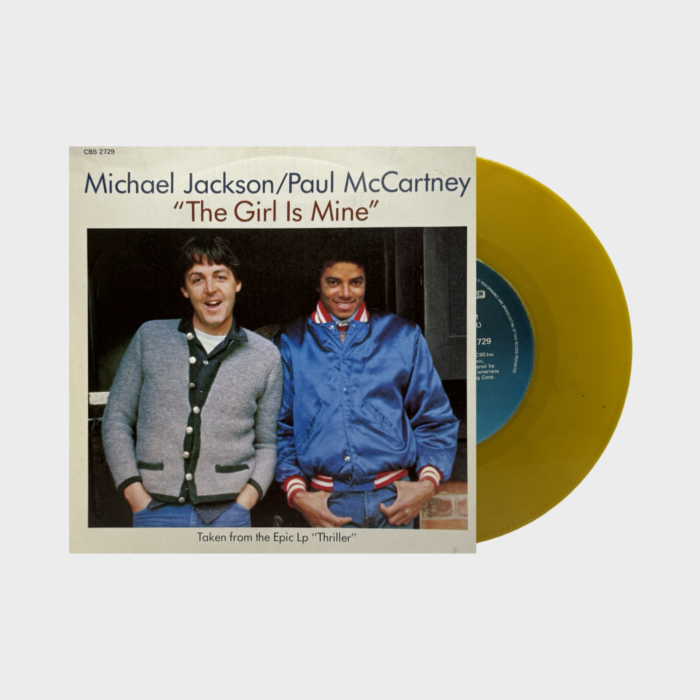 Michael Jackson 'The Girl Is Mine' Yellow 45 Single (Israel)