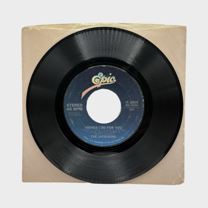 The Jacksons 'Heartbreak Hotel' 45 Single (USA) - Image 2