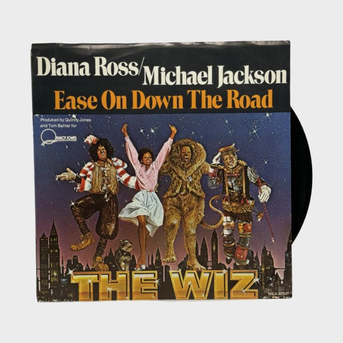 Diana Ross / Michael Jackson 'Ease On Down The Road' 45 Single (USA)