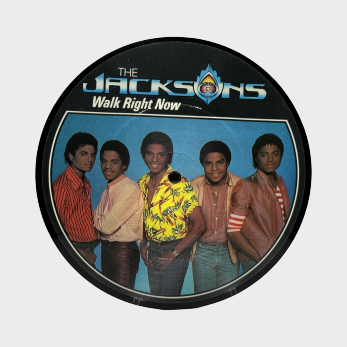 The Jacksons 'Walk Right Now' 7" Limited Edition Picture Disc (UK)