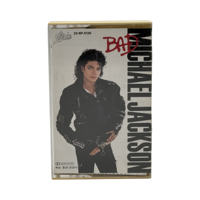 Michael Jackson ‘BAD’ Cassette Tape (Japan)