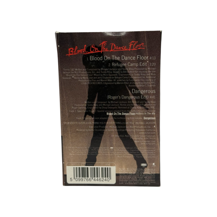 Michael Jackson ‘Blood On The Dance Floor’ Cassette Single (UK) - Image 2