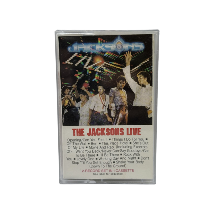 The Jacksons ‘Live’ Cassette (USA)