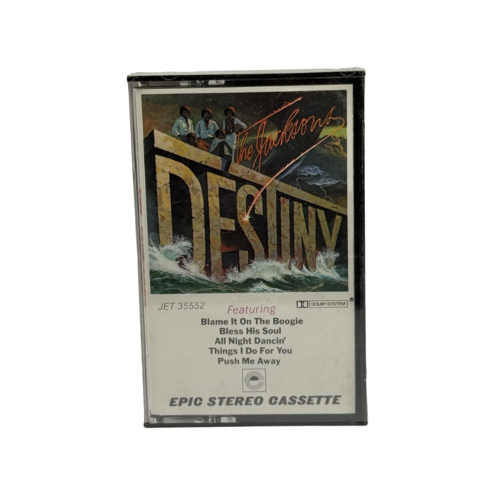 The Jacksons ‘Destiny’ Sealed Cassette (USA)