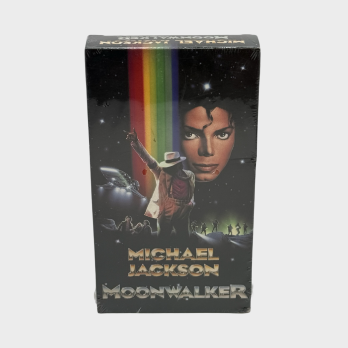 Michael Jackson Moonwalker Sealed VHS Tape (USA)