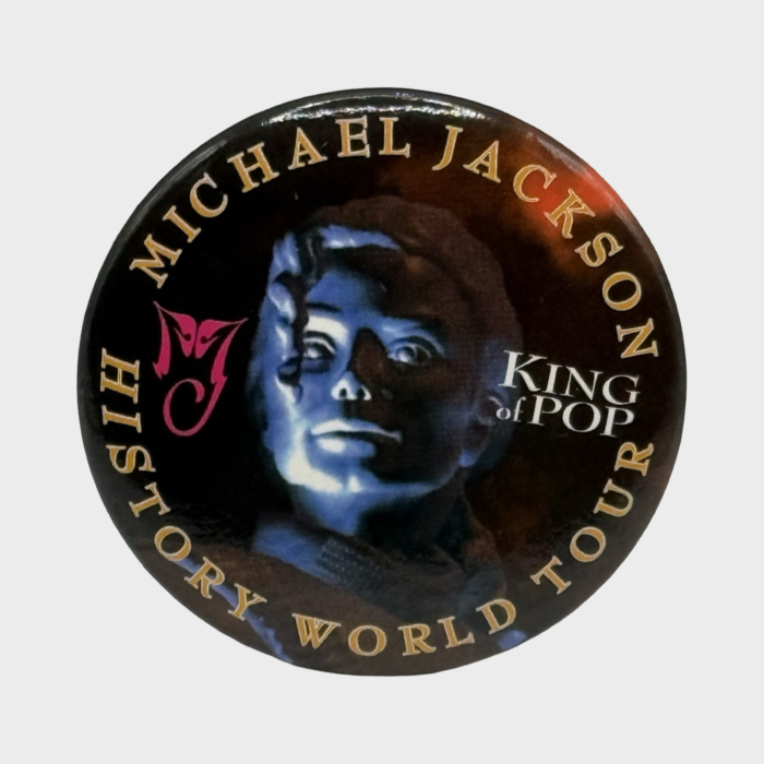 Michael Jackson HIStory World Tour Button Badge