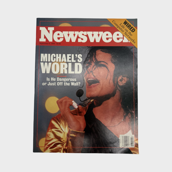 Michael Jackson Newsweek 1991 Magazine (USA)