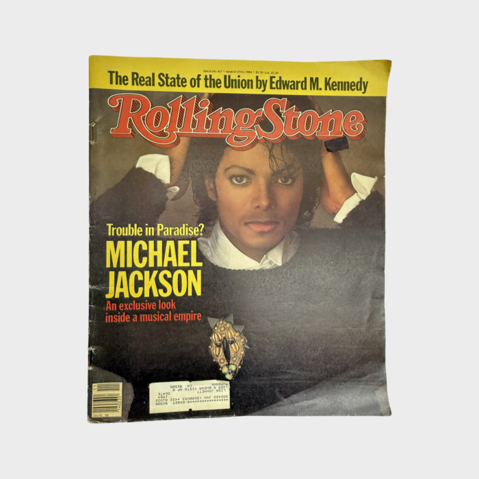 Michael Jackson Rolling Stone 1984 Magazine (USA)