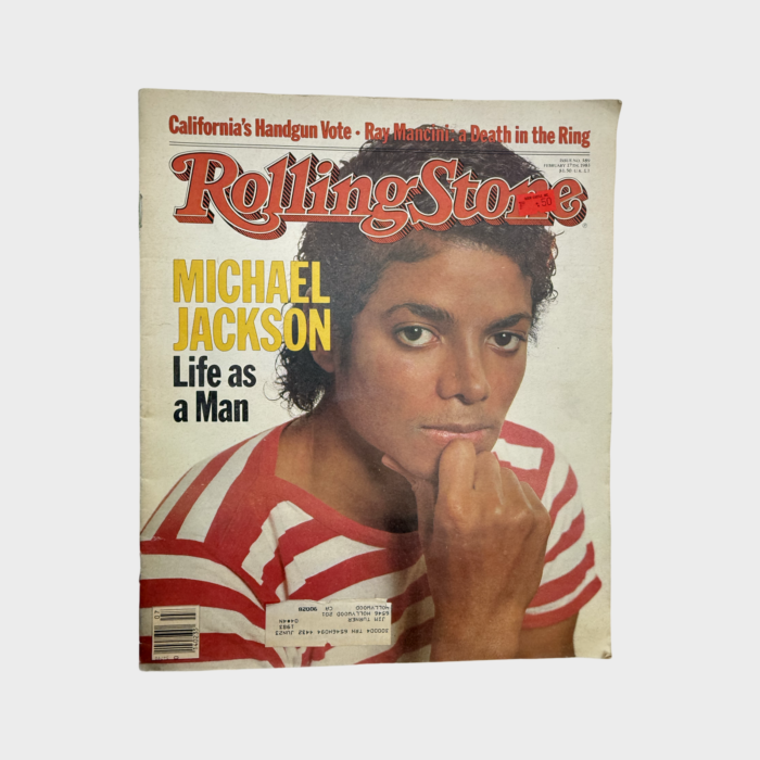 Michael Jackson Rolling Stone 1983 Magazine (USA)