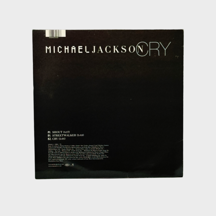 Michael Jackson  Cry 12" Single (UK) - Image 2