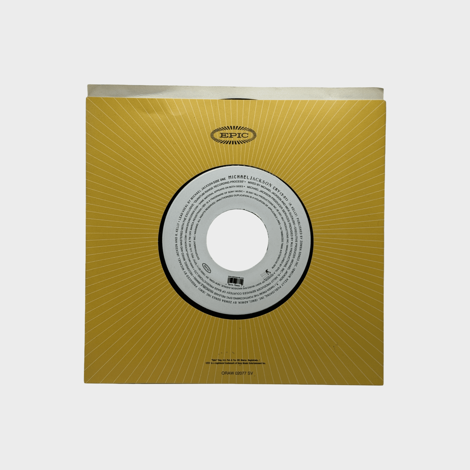 Michael Jackson 'Cry' 7″ 45 Single (USA) – Michael Jackson Market