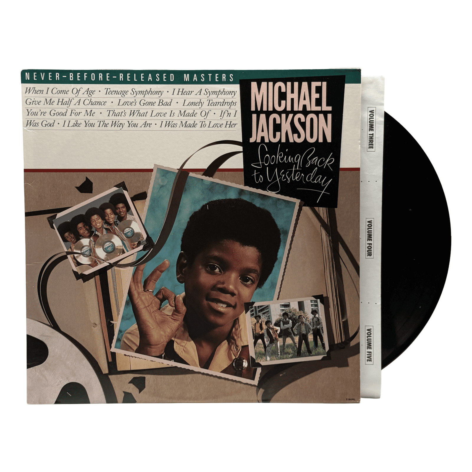 Michael Jackson 'Looking Back To Yesterday' LP Record (USA