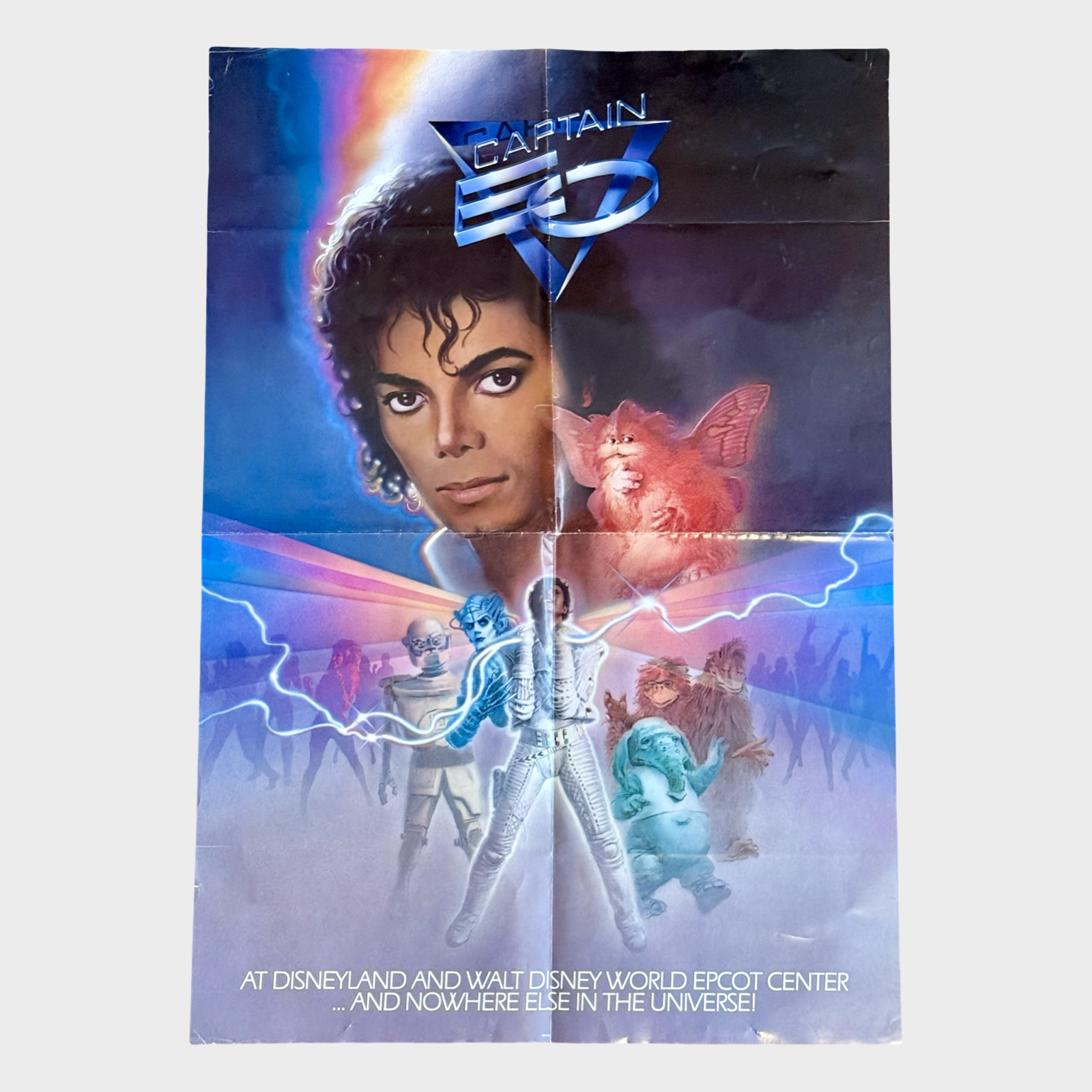 Michael Jackson Captain EO Folded Poster – Michael Jackson Market