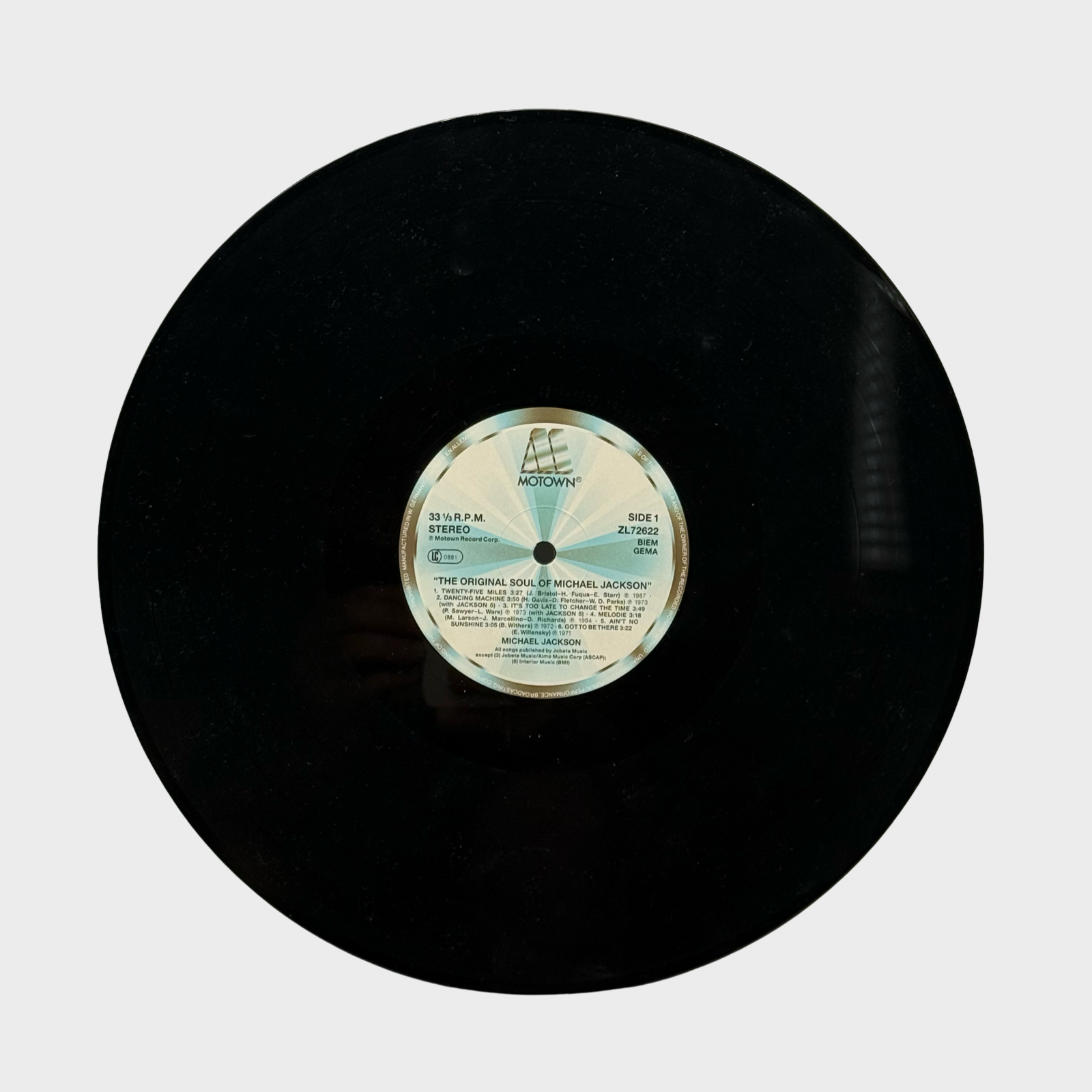 The Original Soul of Michael Jackson LP Record (UK) – Michael