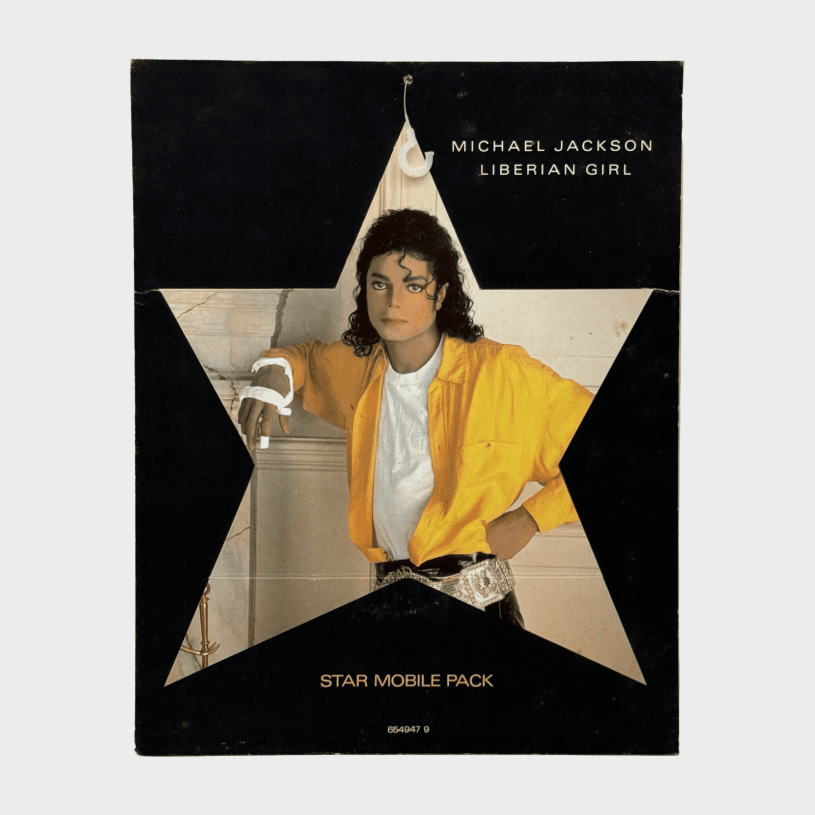 Michael Jackson 'Liberian Girl' Star Mobile Pack 45 Single (UK