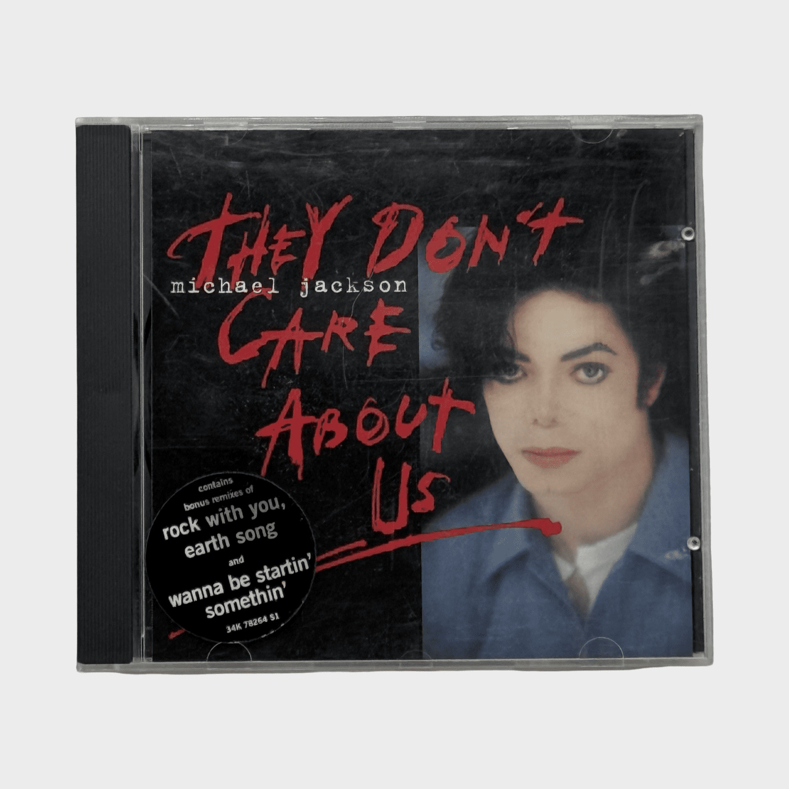 Michael Jackson 'They Don't Care About Us' CD Single (USA