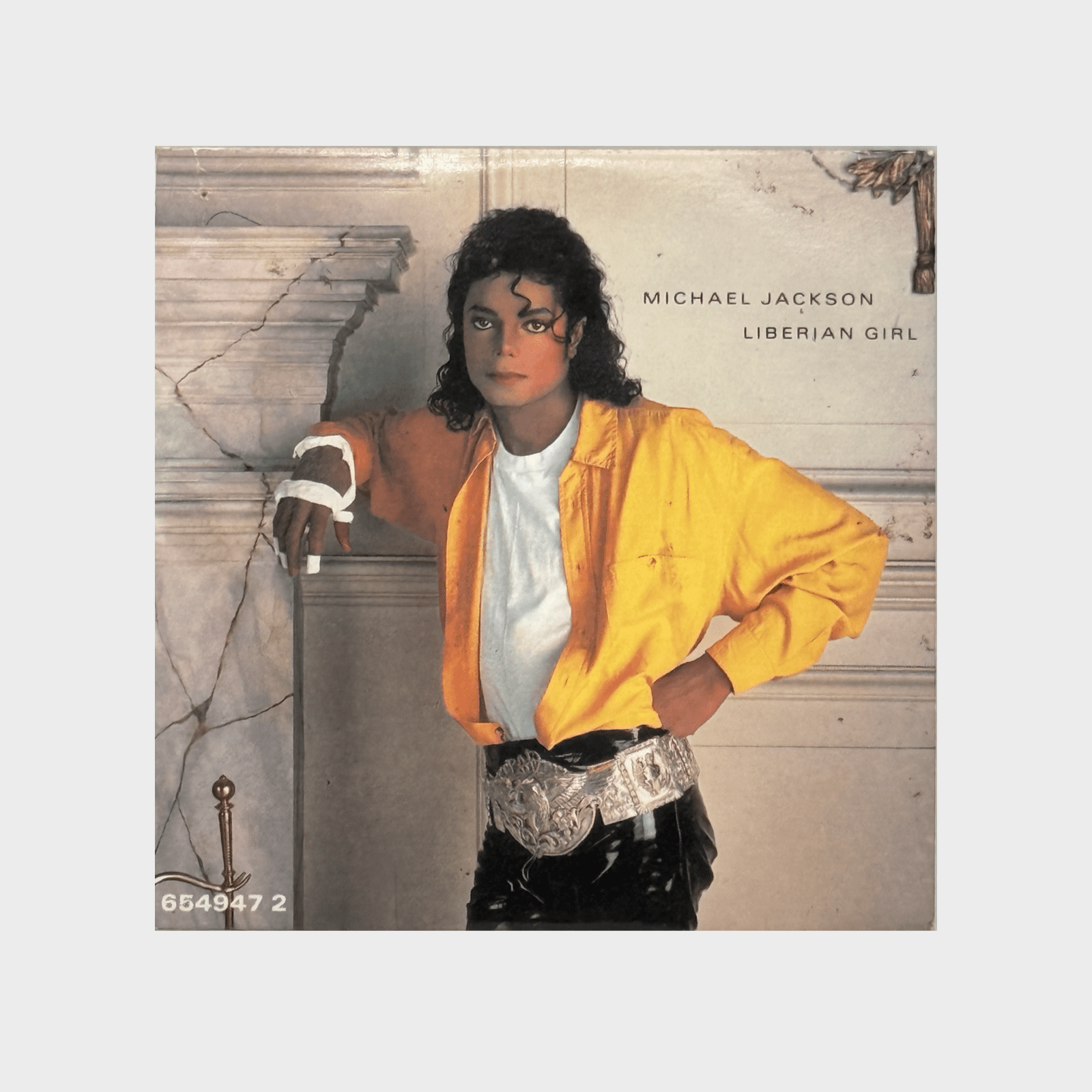 Michael Jackson 'Liberian Girl' Cardsleeve CD Single (UK