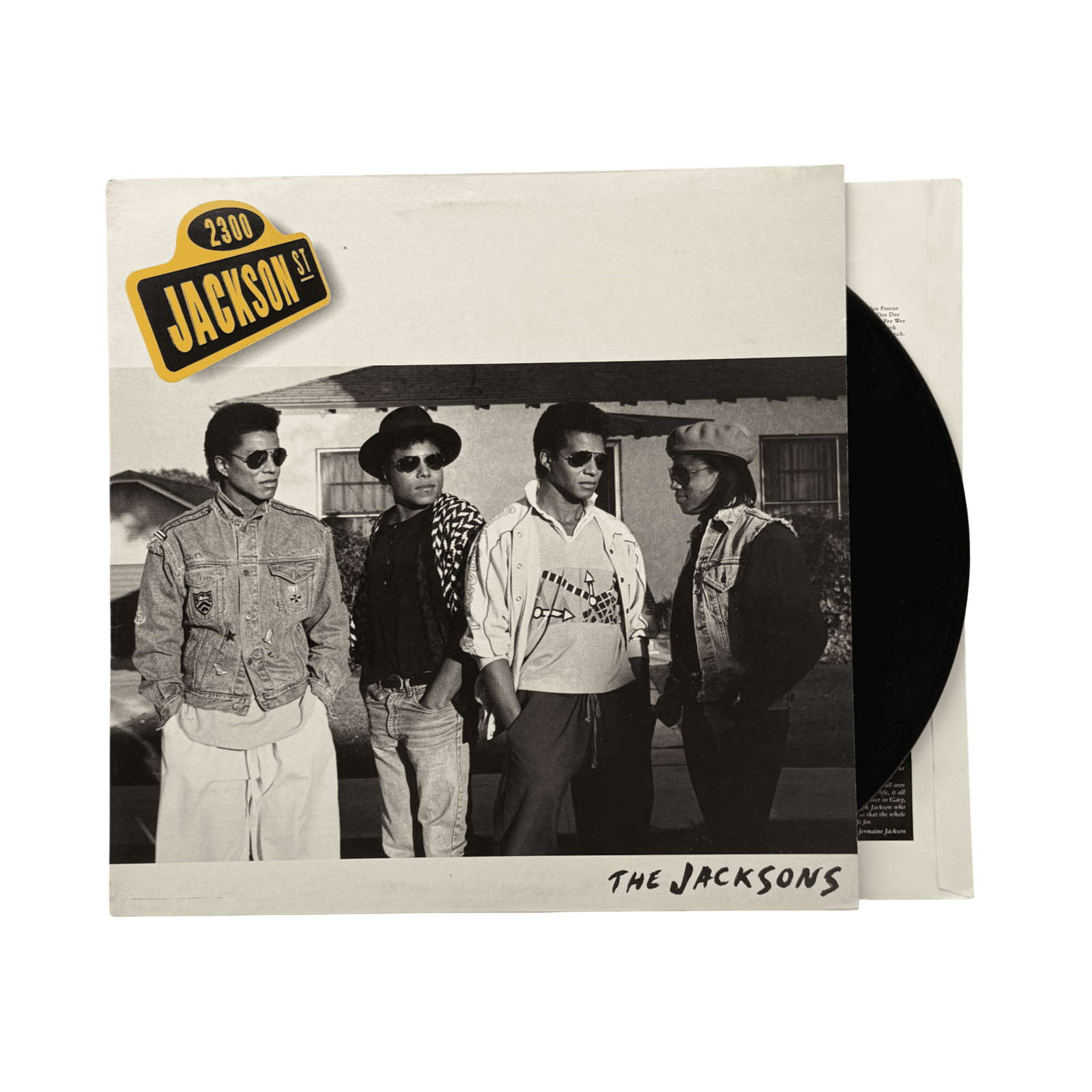 The Jacksons '2300 Jackson Street' LP Record (UK) – Michael