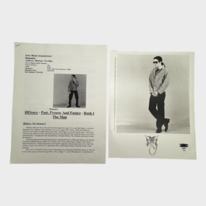 Michael Jackson HIStory Press Release with Photo – Michael Jackson