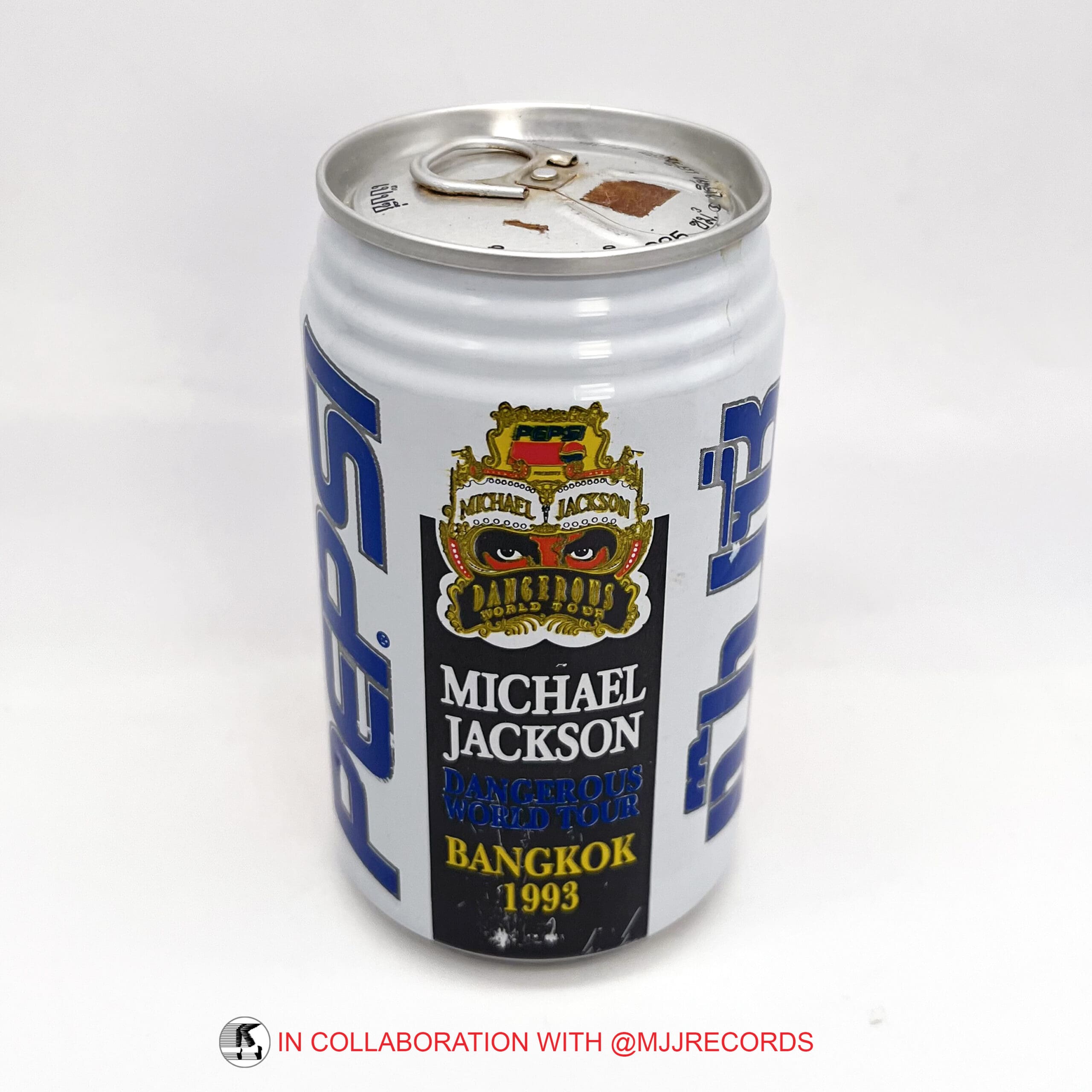 Michael Jackson 'DANGEROUS WORLD TOUR' Full Pepsi Can (Thailand