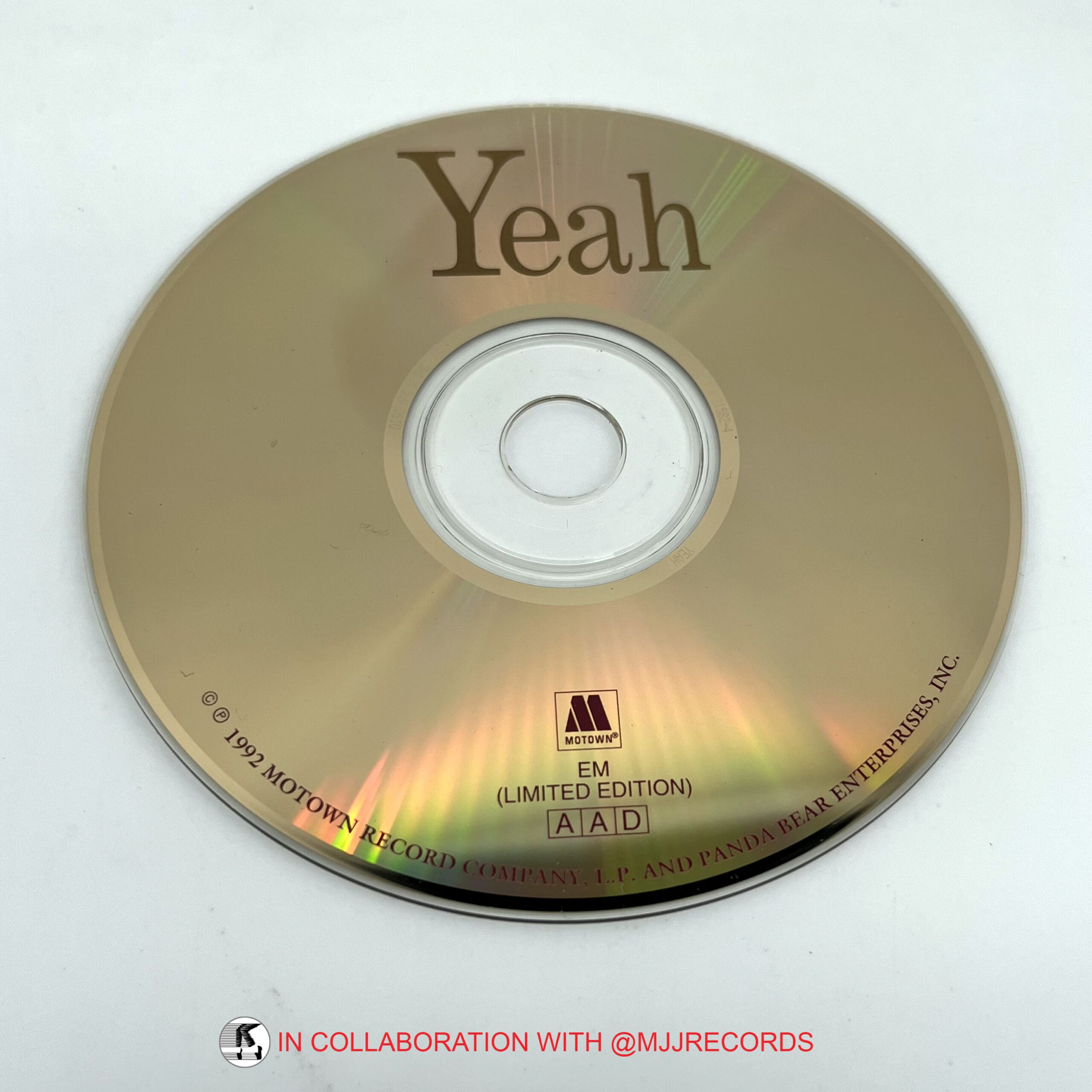 EDDIE MURPHY feat. MICHAEL JACKSON 'YEAH' Promo CD (USA) – Michael