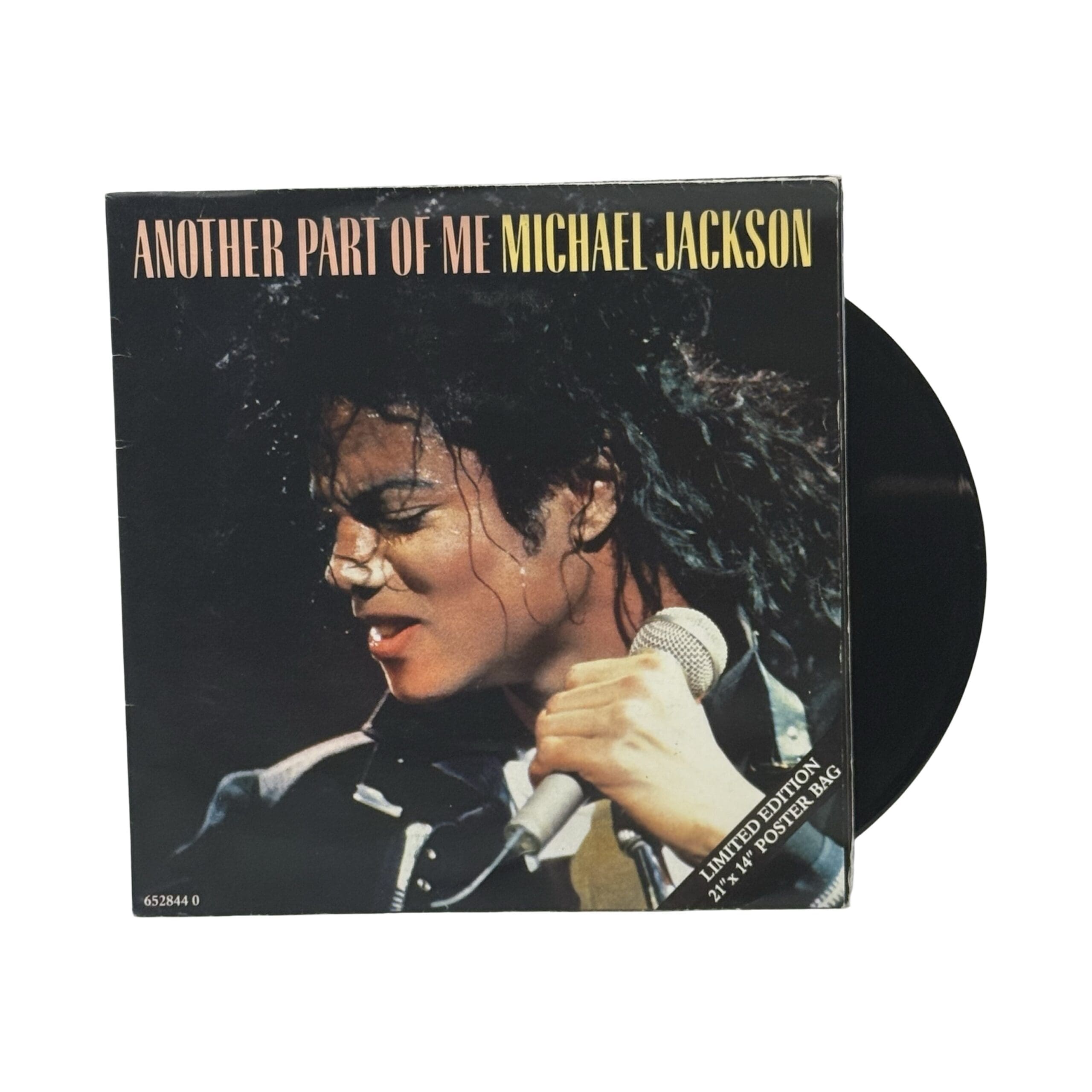 Michael Jackson 'Another Part Of Me' 7″ 45 Single with Poster Bag