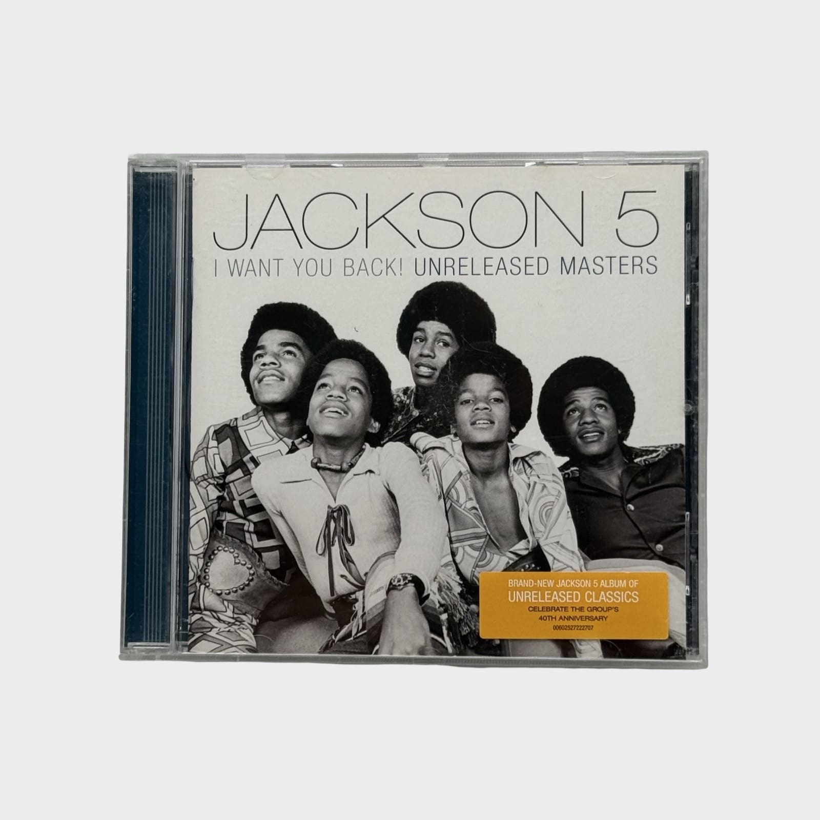 Jackson 5 'I Want You Back Unreleased Masters' CD (USA) – Michael