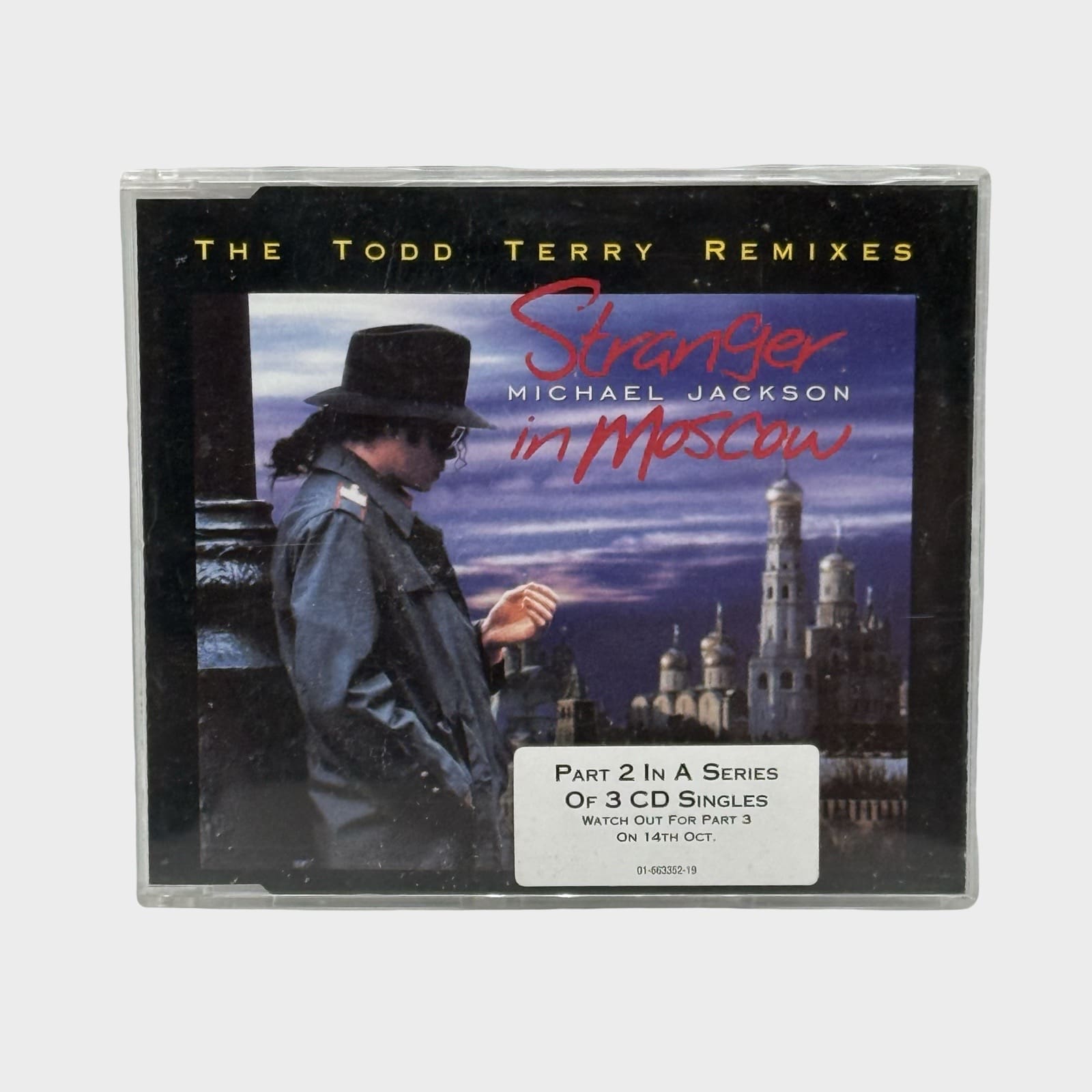 Michael Jackson 'Stranger In Moscow' CD Single (EURO) – Michael