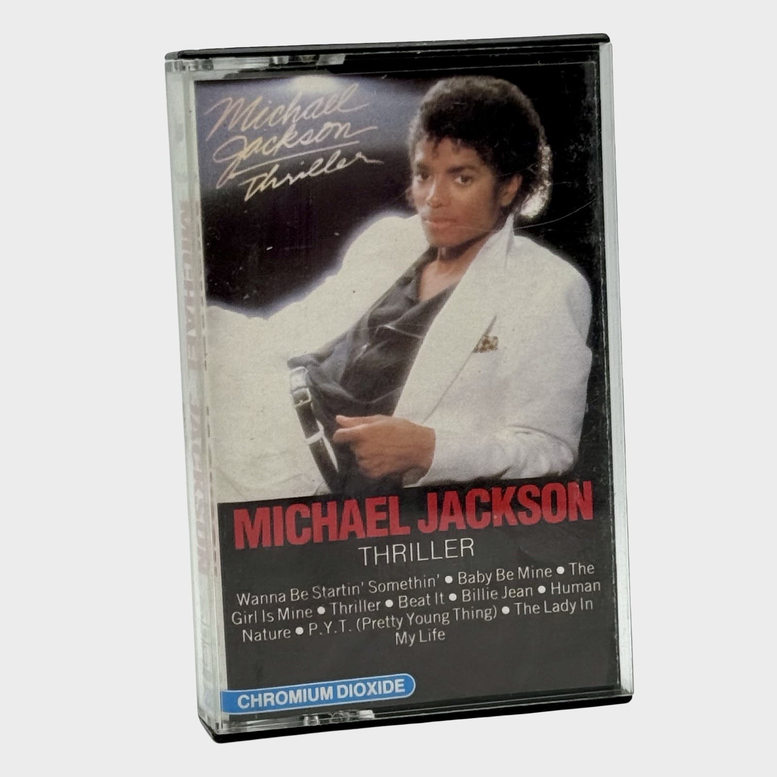 Michael Jackson ‘Thriller’ CrO2 Cassette (EURO) – Michael Jackson Market