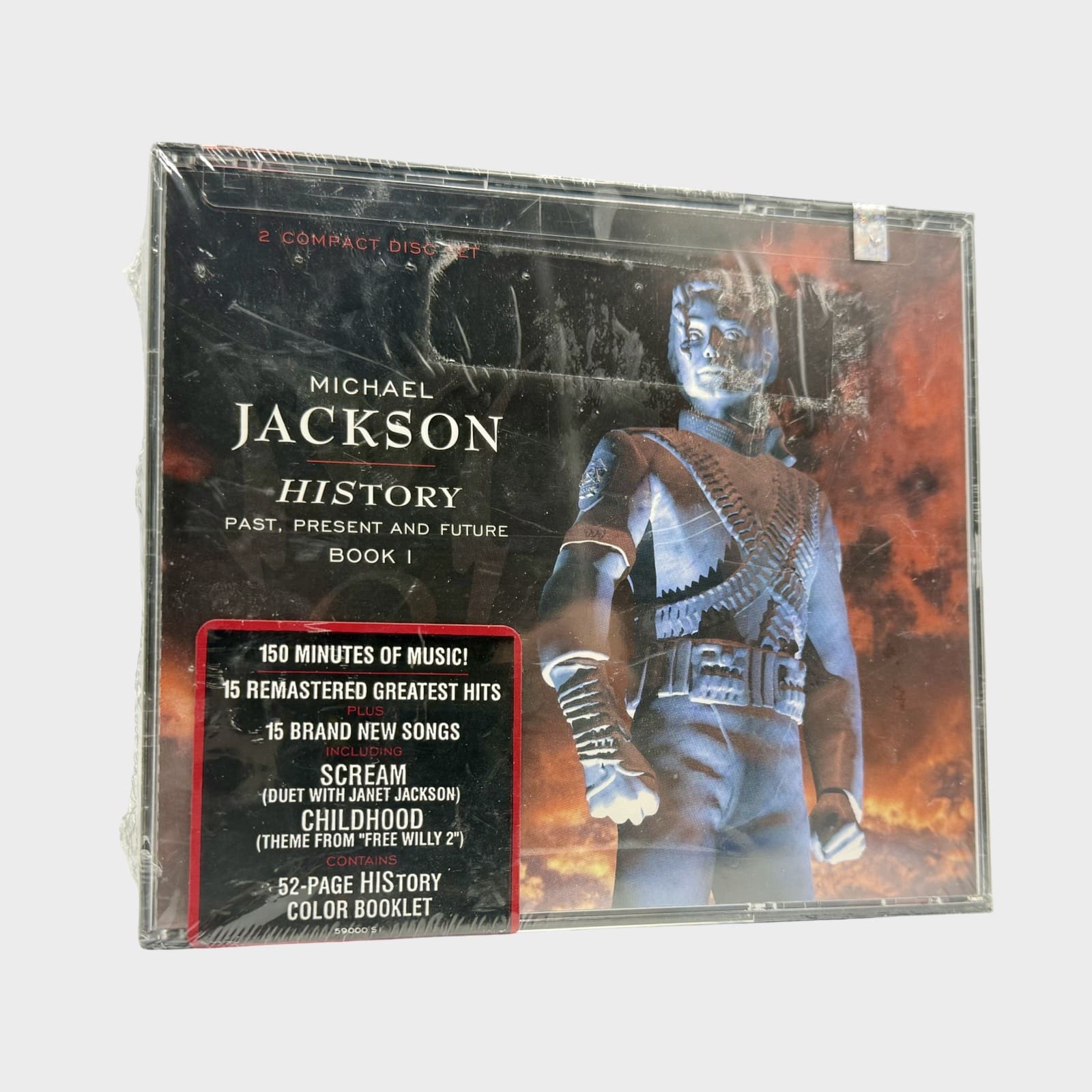 Michael Jackson 'HIStory' Sealed First Edition CD (USA) – Michael